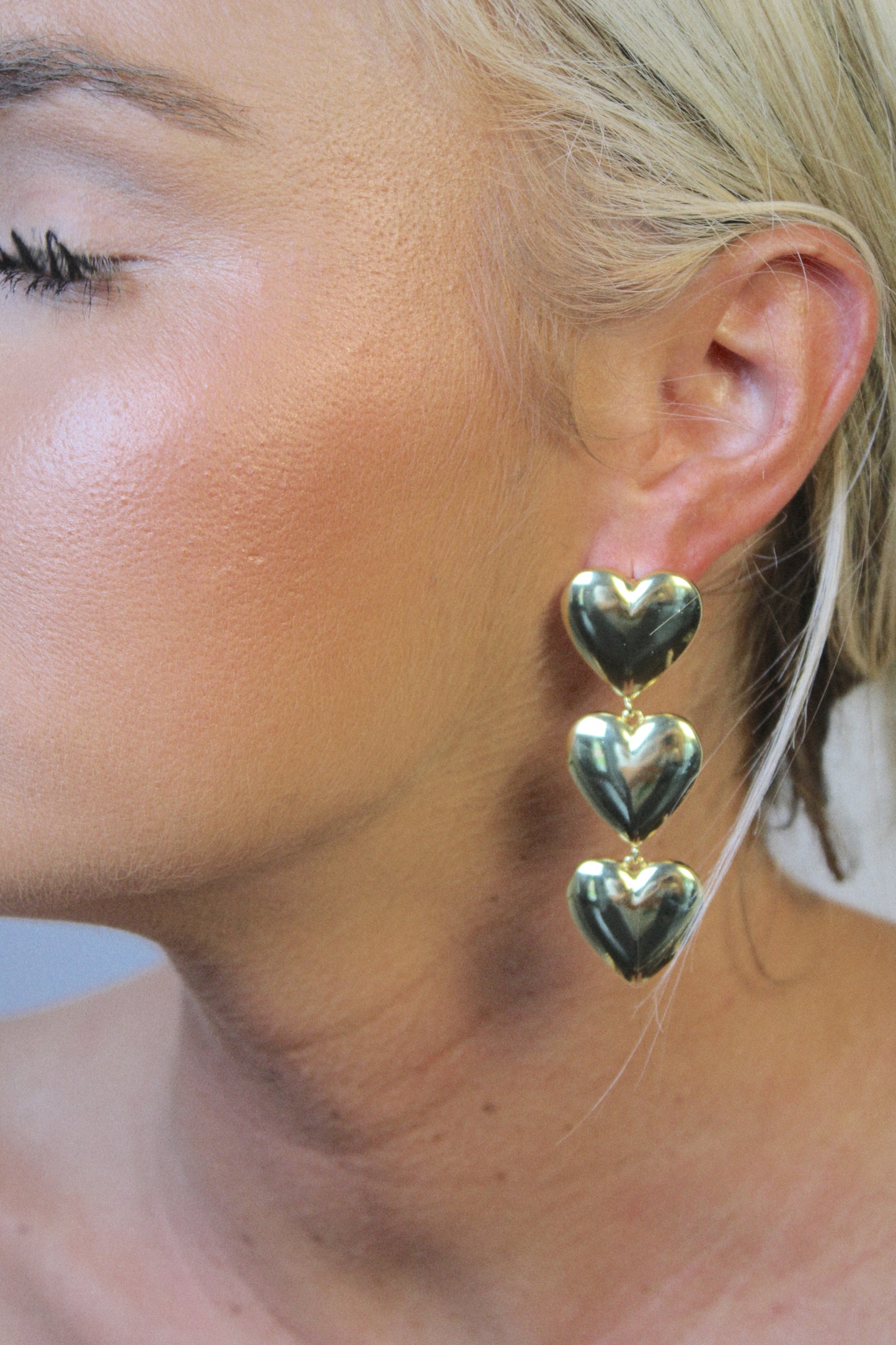 Dripping Hearts Earrings