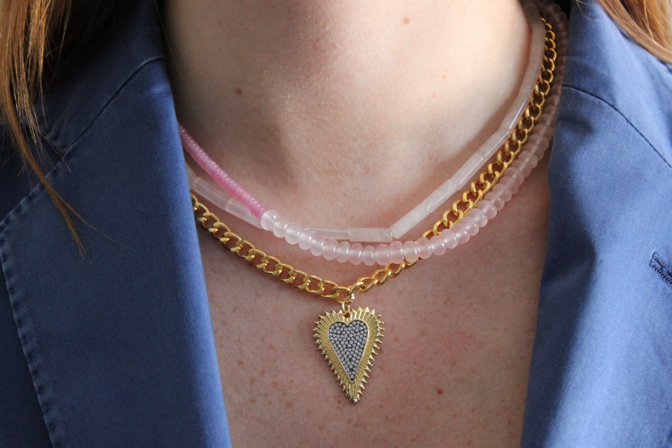 Rose Quartz Necklace